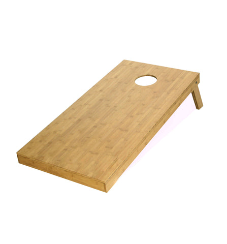 Premium Bamboo Cornhole Set